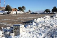 Schneebedecktes Atlasgebirge