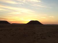 Sonnenaufgang in der Wüste