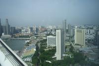 Ausblicke aus dem Singapore-Flyer