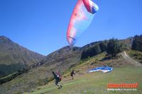 Gleitschirmflieger auf Bob s Peak