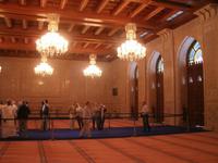 Frauengebetsraum in der Grossen Moschee in Muscat