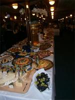 Silvesterbuffet auf dem Schiff