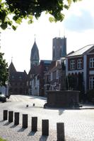 Blick zum Dom (Ribe)