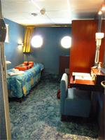 Einzelkabine auf der Mistral