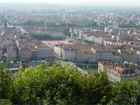 Blick auf Lyon