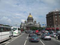 Blick zur Isaakskathedrale