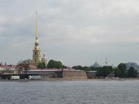 Blick zur Peter-und-Paul-Festung