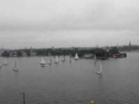 Blick auf Stockholm