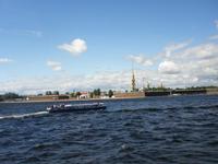 Bootsfahrt auf der Newa und den Känalen