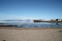 Blick von Höfn zum Vatnajökull