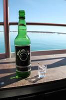 Brennevin auf der Lagune