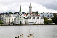 Stadtteich von Reykjavik
