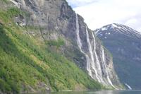Fahrt auf dem Geirangerfjord