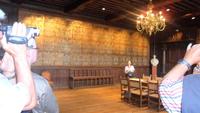 Ledertapete im Veurner Rathaus