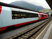 Fahrt mit dem Glacierexpress