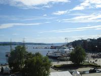 Blick auf Bucht Oslofjord