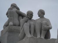 Gustav Vigeland mit Frau