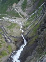 Haarnadelkurven am Trollstiggen