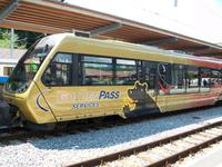 Zugfahrt mit dem Golden- Pass
