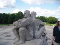 Skulpturen in Stein von Vigeland