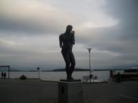 Saxofonspieler in Molde