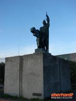 Statue des IngÃ³lfur Arnarson in ReykjavÃ­k