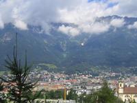 Blick vom Bergisel auf Innsbruck