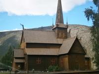 Stabkirche in Lom