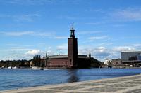 Riddarholmen - Stockholm (Blick auf das Stadshuset)