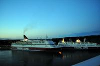 Viking Line in Mariehamn, Ålandinseln