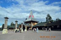 Napapiiri, der Polarkreis