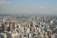 Joburg von der Aussichtsplattform des Carlton Centre