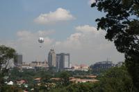 Blick auf Sandton
