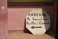 Grenze zu Swaziland