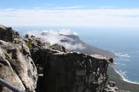 Der Tafelberg fast wolkenfrei