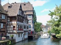 Bootsfahrt auf der Ill