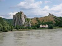 Mündung der March in die Donau