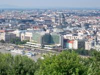 Blick auf Pest vom Gellertberg