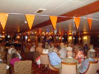 am Abend Bord-Show