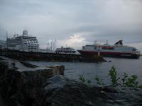 große Schiffe in Molde