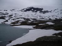 verschneiter Djupvatnet