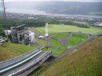 Blick von den Schanzen Lillehammer