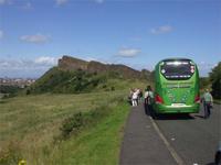 Stop unter Arthurs Seat