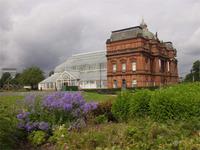 Gartenpavillon im Eastend Green Glasgow