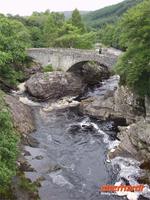 Brücke über die Morriston Falls