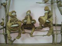 Museum der Birklenrinde in Novosibirsk