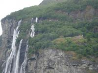 Geirangerfjord - verlassener Fjordhof und Sieben Schwestern