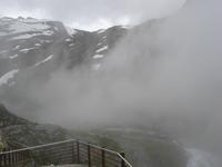Trollstiggen neblig
