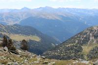 Blick über die Pyrenäen