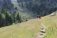 Wanderung zum See im Nationalpark